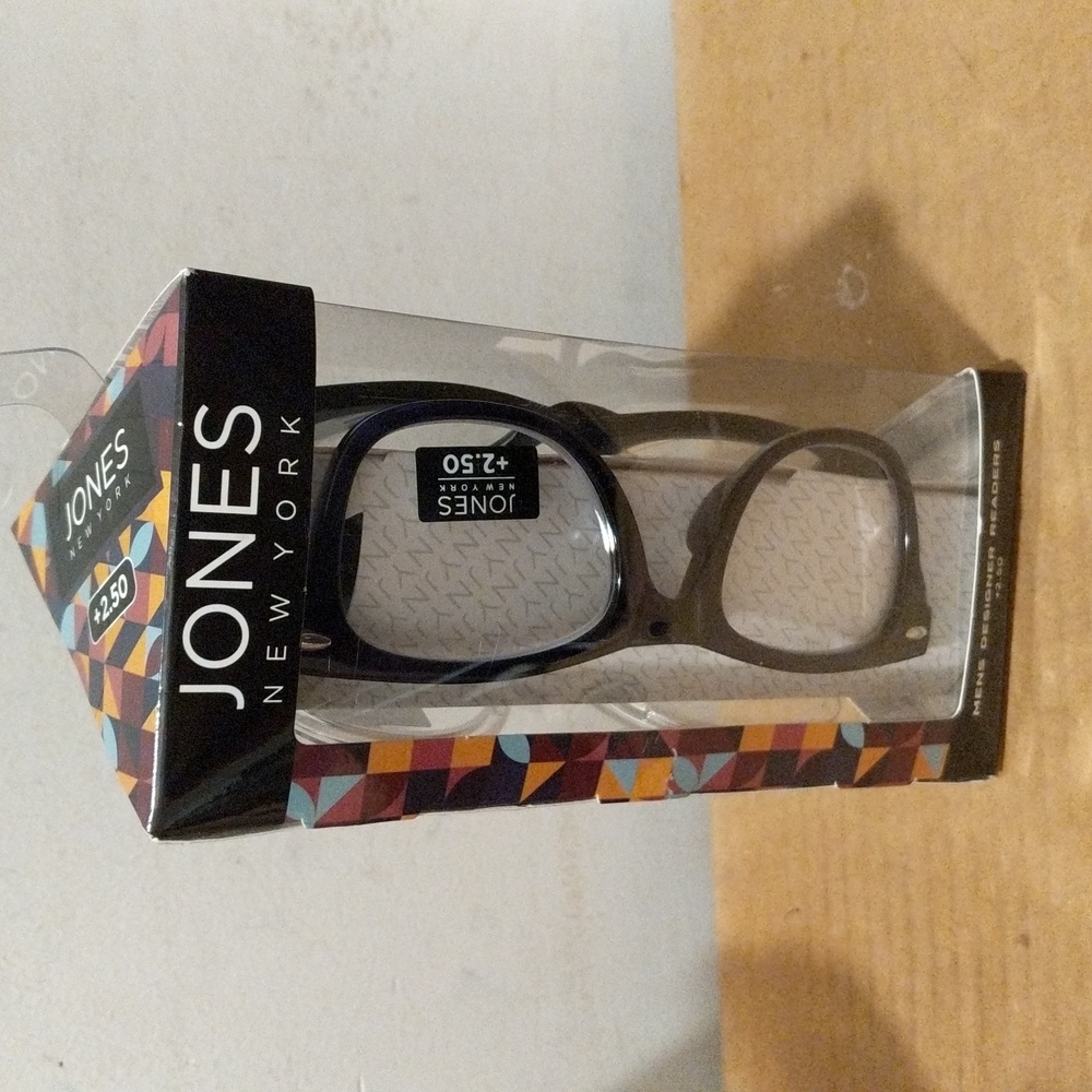 JONES NEW YORK Men Designers Readers Reading Glasses +2.50 🆕